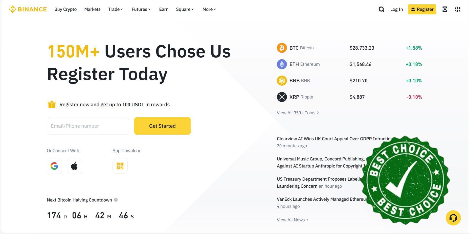 binance.com - exchange/investment platform.