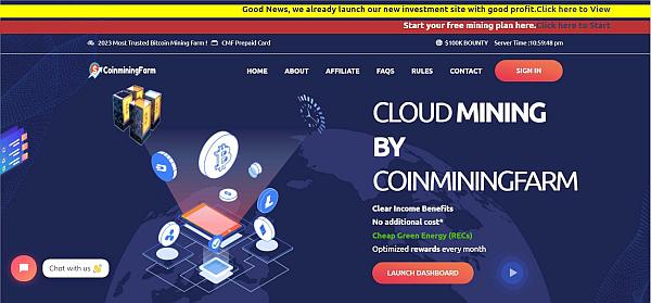 coinminingfarm.com - cloud mining platform.