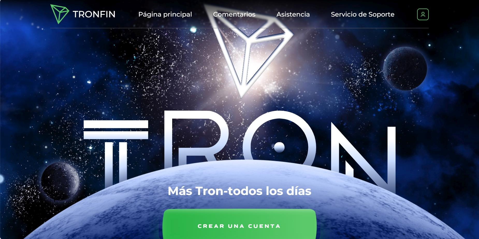 TRONFIN – site down